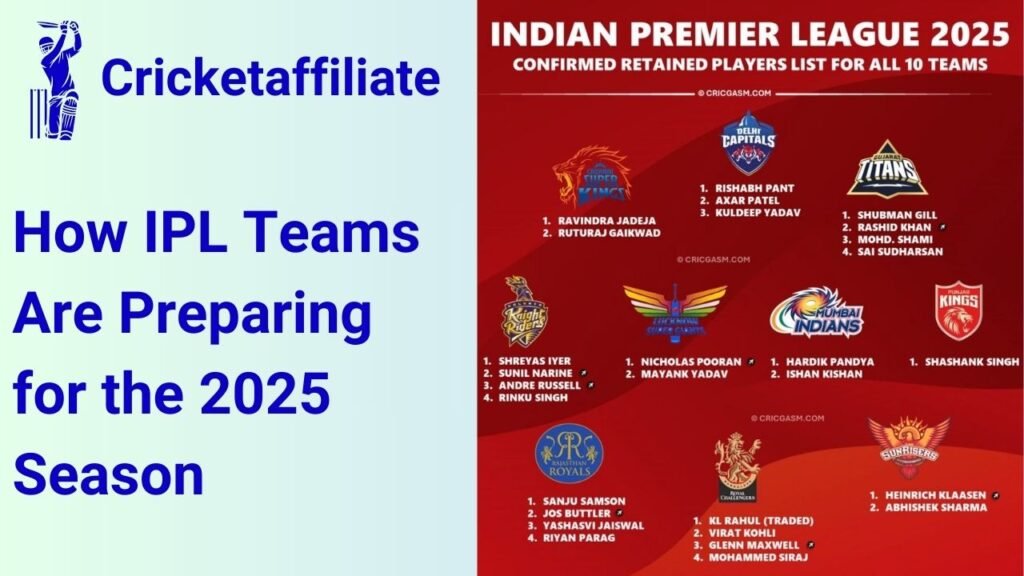 How IPL Teams Are Preparing for the 2025 Season