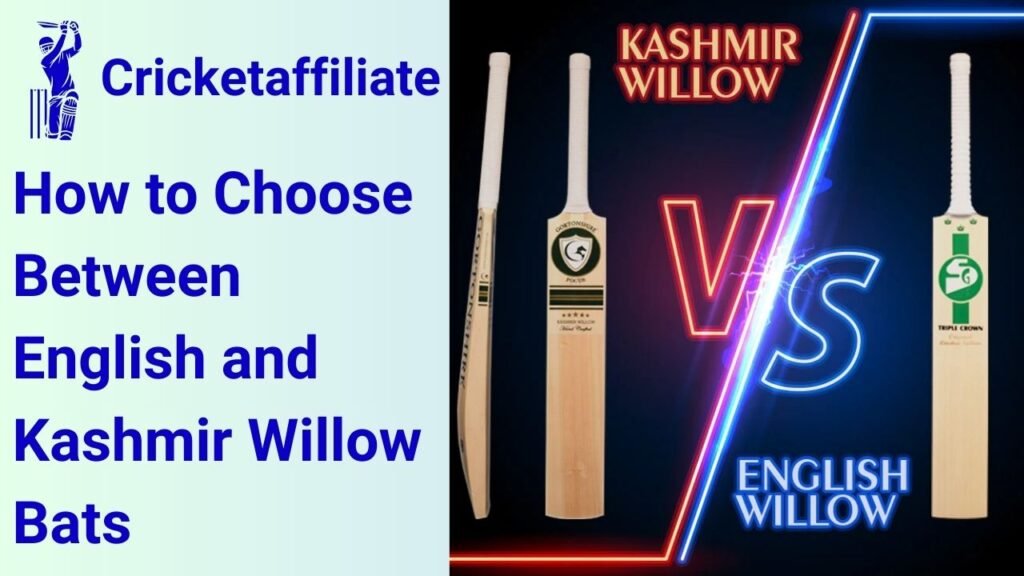 How to Choose Between English and Kashmir Willow Bats