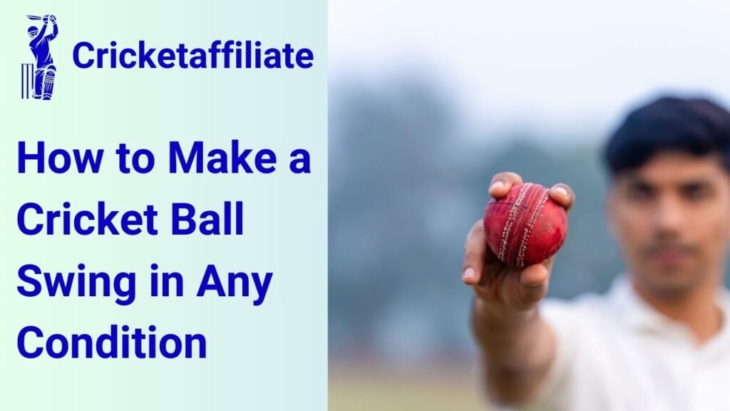 How to Make a Cricket Ball Swing in Any Condition