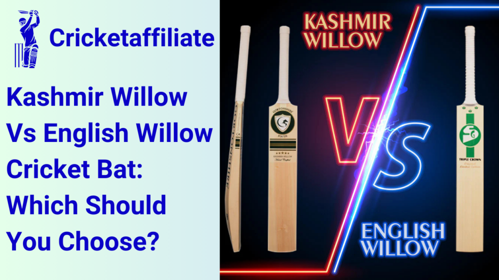 Kashmir Willow Vs English Willow Cricket Bat: Which Should You Choose?