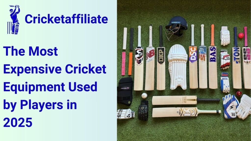 The Most Expensive Cricket Equipment Used by Players in 2025